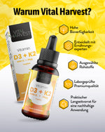 Vitamin D3 + K2 Tropfen 1000 IE