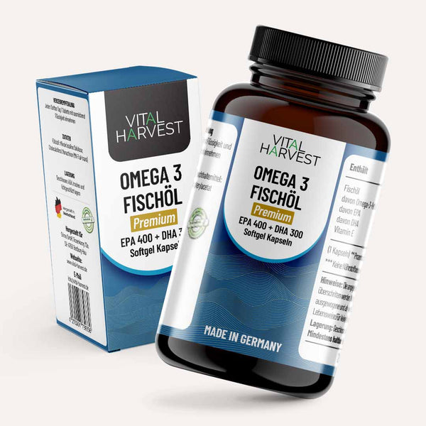 Omega 3 Fischöl – Softgel Kapseln