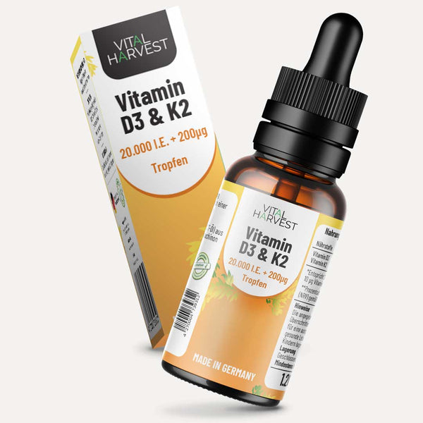 Vitamin D3 + K2 Tropfen 20.000 IE