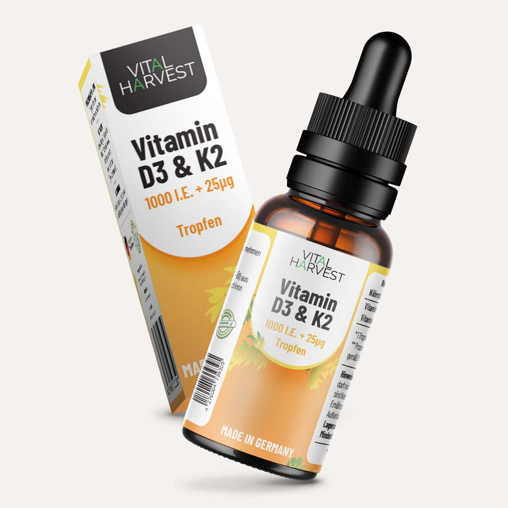 Vitamin D3 + K2 Tropfen 1000 IE
