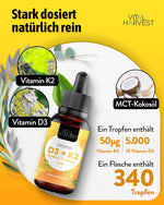 Vitamin D3 + K2 Tropfen 20.000 IE