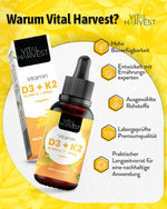 Vitamin D3 + K2 Tropfen 20.000 IE
